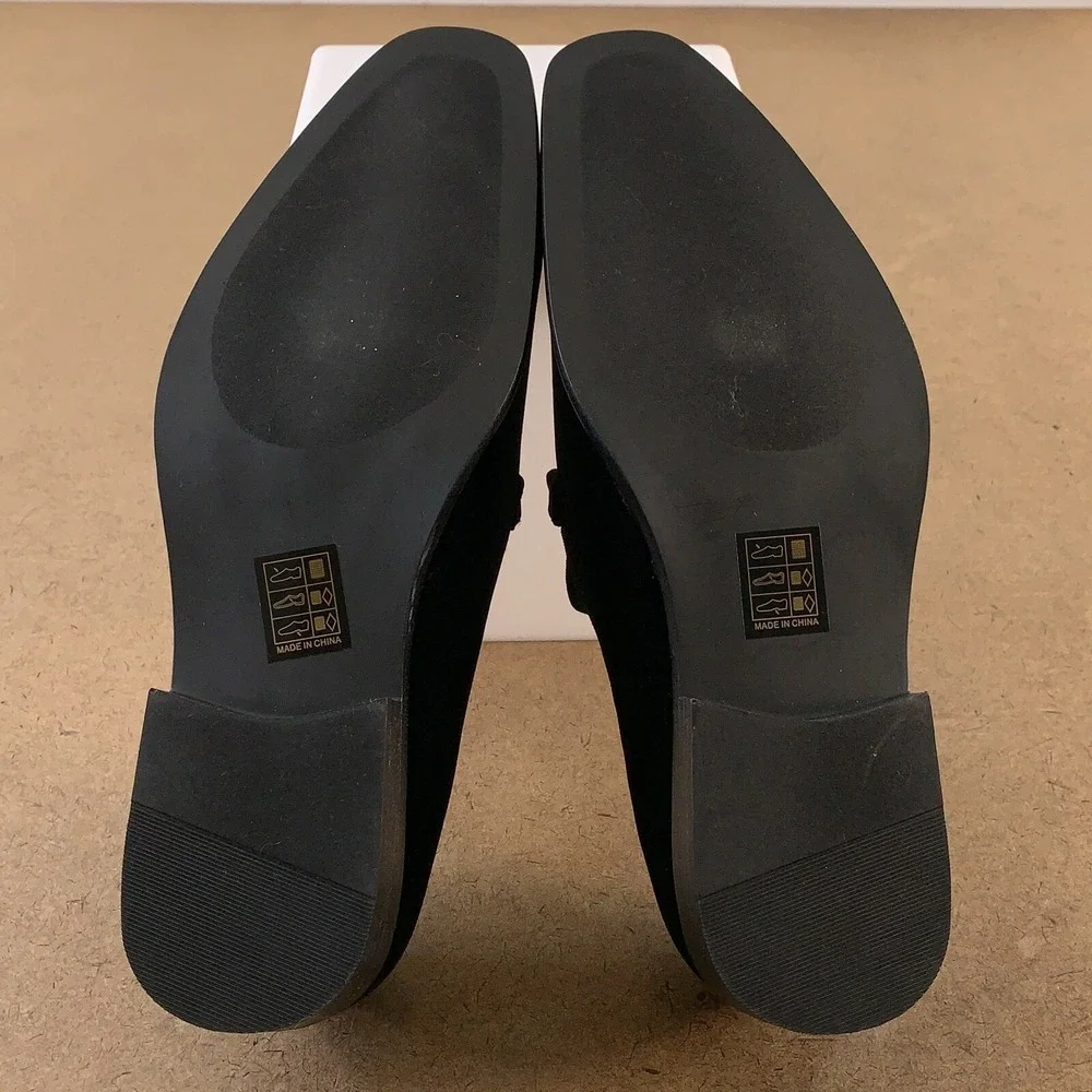 Amali Aller Men's Size 9.5 Black Tuxedo Velvet Slip On Dress Shoes New